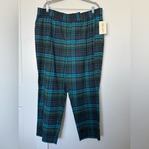 ON 34th Women's Pull On Plaid Pants